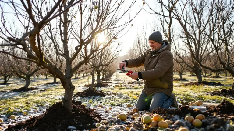 Appelbomen en perenbomen: januari markeert een cruciaal maar kortstondig moment voor hun onderhoud