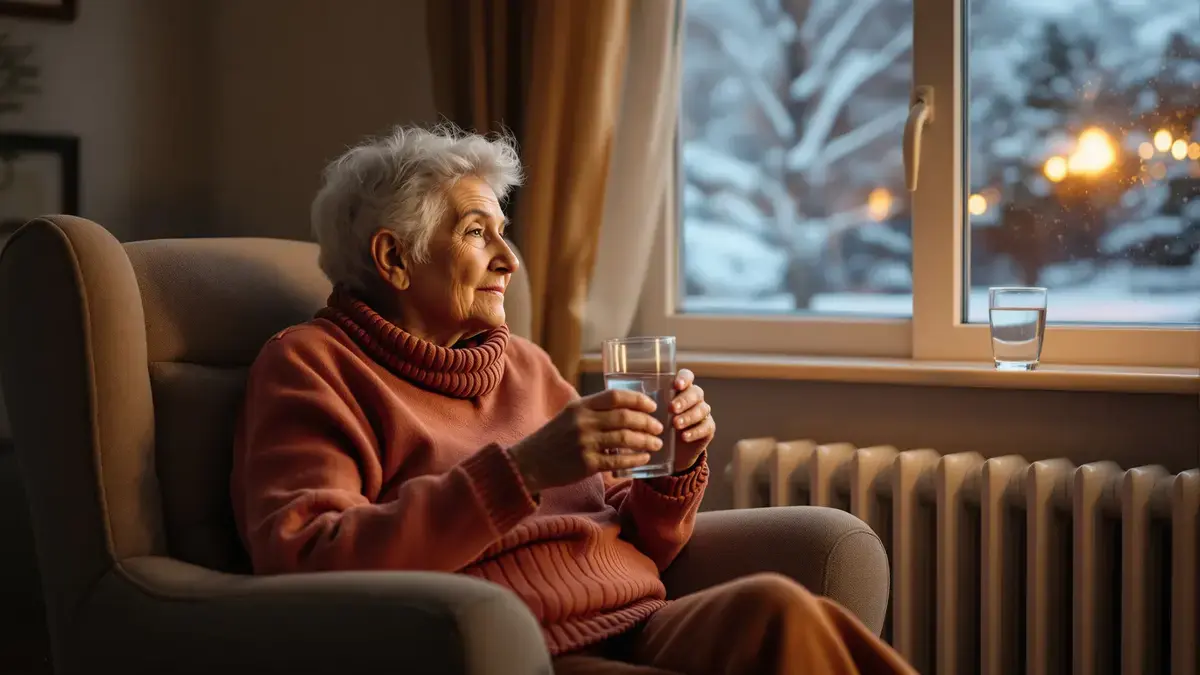 Gepensioneerden: een eenvoudig glas water bij de radiator kan uw winter overhoop halen, volgens hun ervaringen
