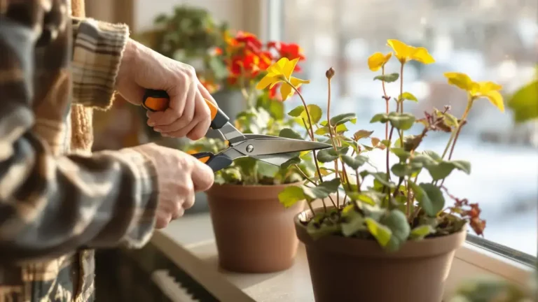 Geraniums aan het einde van de winter: een vergeten handeling verhindert een uitbundige bloei die we onderschatten