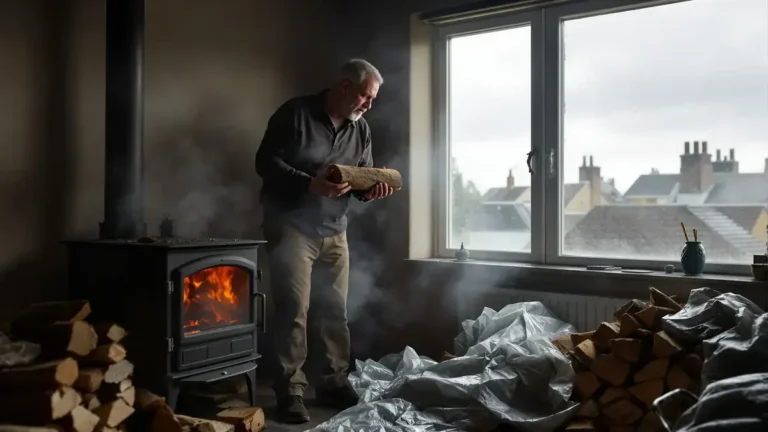 Een simpele handeling bij verwarming met hout vergeten laat rekeningen en vervuiling exploderen, een veelgemaakte fout die vaak wordt genegeerd
