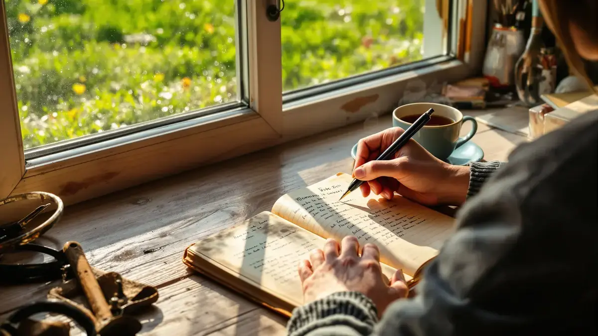 Wilde tuin: een gebaar van 2 minuten in een notitieboekje verandert je kijk op de tuin radicaal